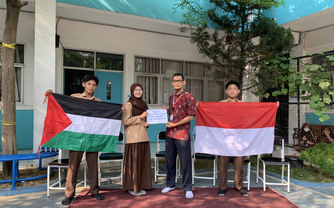 Siswa Juara Peduli Rakyat Palestina